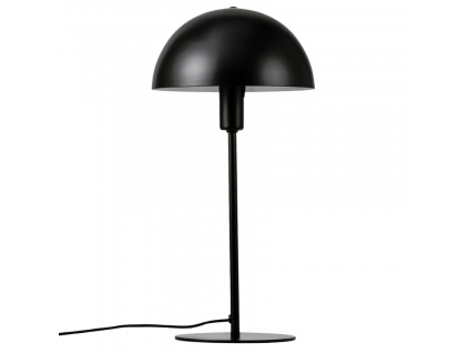 Černá kovová stolní lampa Ellen
