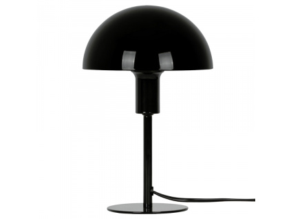 Černá kovová stolní lampa Ellen Mini