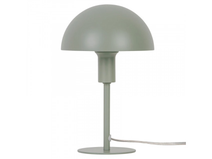 Zelená kovová stolní lampa Ellen Mini