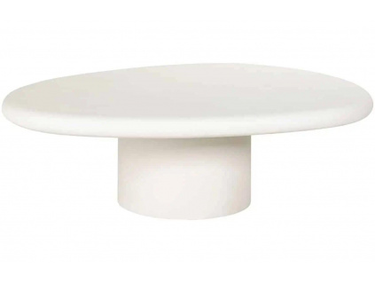 Bílý konferenční stolek Richmond Bloomstone 110 x 90 cm