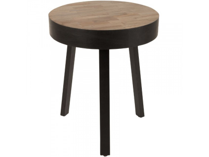 Dřevěný odkládací stolek WLL SURI ROUND 45 cm