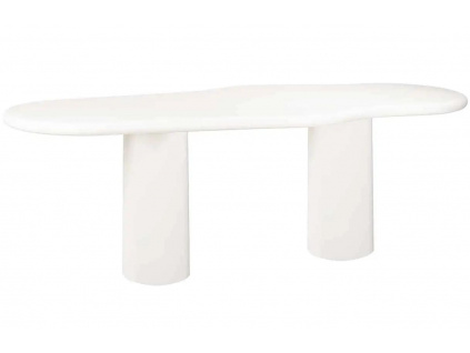 Bílý jídelní stůl Richmond Bloomstone 260 x 110 cm