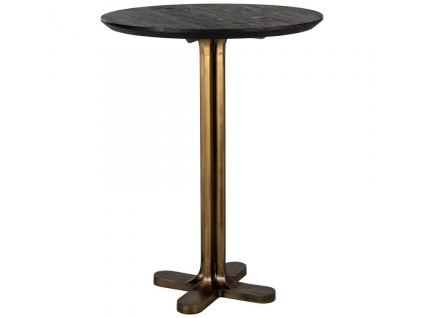 Černý barový stůl Richmond Revelin 81 cm