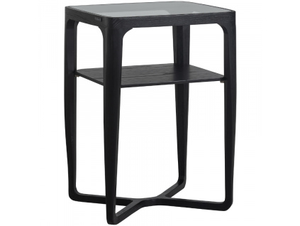Skleněný odkládací stolek Richmond Monfort 55 x 41 cm