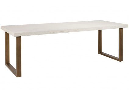 Světlý dubový jídelní stůl Richmond Whitebone 235 x 100 cm