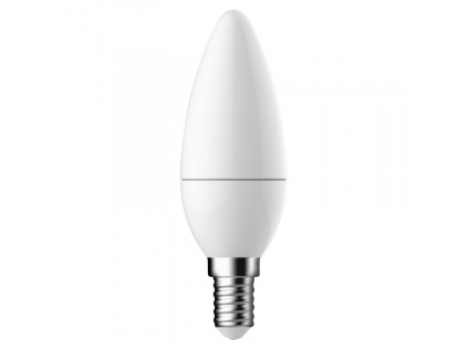 Bílá LED žárovka E14 4,9W