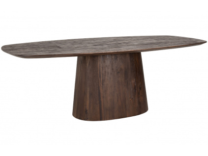 Hnědý dřevěný jídelní stůl Richmond Alix 230 x 110 cm