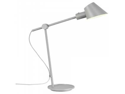 Šedá kovová stolní lampa Stay