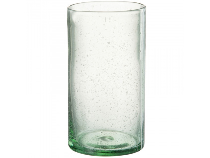 Zelená sklenice J-Line Lina 500 ml