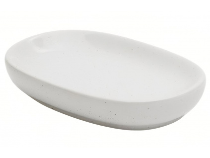 Bílá keramická miska na mýdlo Kave Home Selis