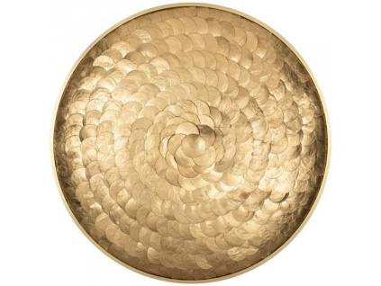 Zlatá kovová nástěnná dekorace Richmond Valentine 80 cm