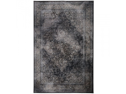 Tmavě šedý koberec DUTCHBONE Rugged 200x300 cm