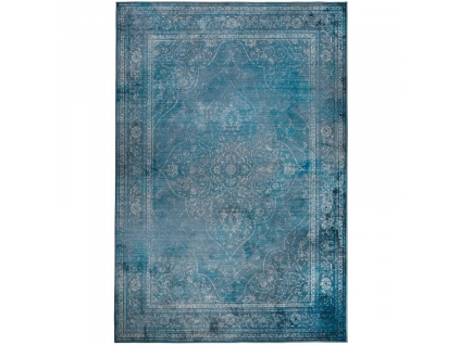 Modrý koberec DUTCHBONE Rugged 170x240