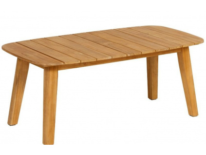 Teakový zahradní konferenční stolek Sarino 100 x 50 cm