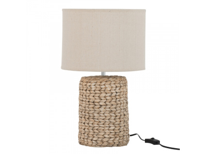 Béžová stolní lampa J-line Fott 47 cm