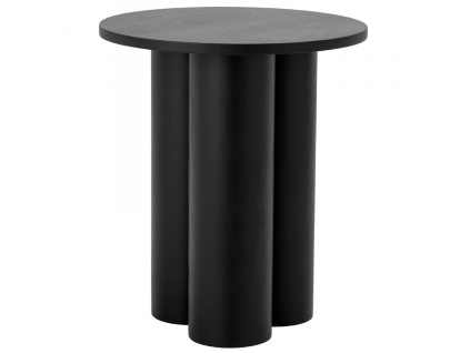 Černý dřevěný odkládací stolek Bloomingville Aio 45 cm