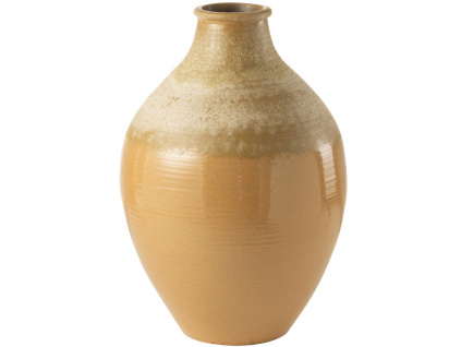 Béžová keramická váza J-line Bige 47 cm