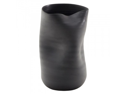 Šedá keramická váza Kave Home Sibel 31,5 cm