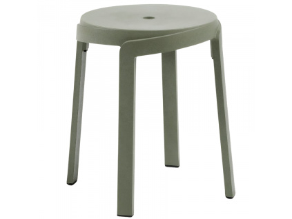 Zelená plastová zahradní stolička Stack Mini 36,5 cm