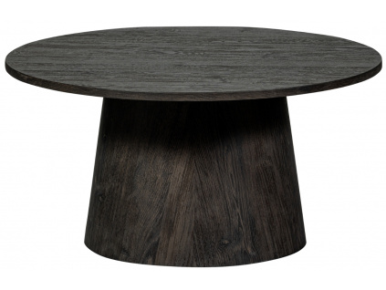 Tmavě hnědý konferenční stolek Otivan 60 cm