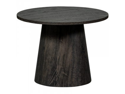 Tmavě hnědý konferenční stolek Otivan 80 cm