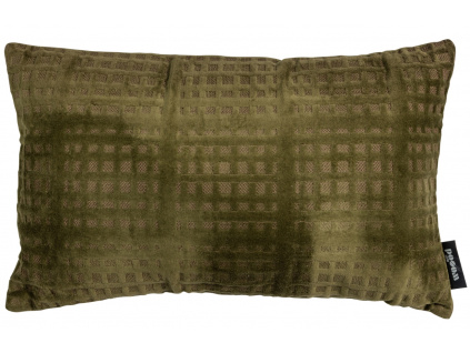 Zelený bavlněný polštář Ada 30x50 cm