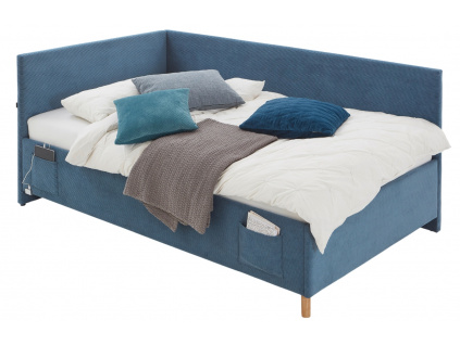 Modrá dětská postel Meise Möbel Cool II. 90 x 200 cm