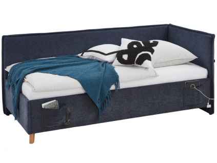 Modrá dětská postel Meise Möbel Fun II. 90 x 200 cm