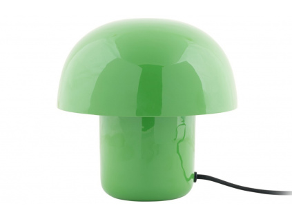 Zelená kovová stolní lampa Champignon mini