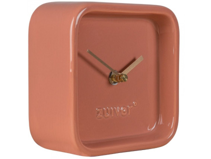Růžové keramické stolní hodiny ZUIVER CUTE848x848 (2)