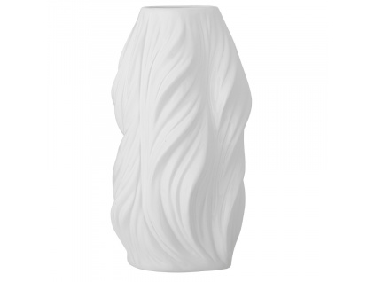Bílá keramická váza Bloomingville Sanak 26 cm