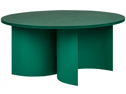Zelený konferenční stolek Gavo 95 cm