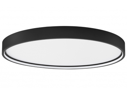 Černé stropní LED světlo Nova Luce Olaf 60 cm