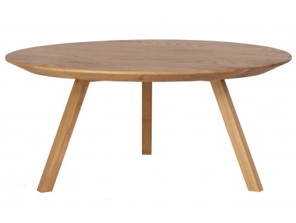 Dubový konferenční stolek Narvik 80 cm