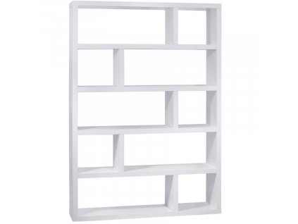 Bílá dřevěná knihovna Vitor 173 x 120 cm848x848