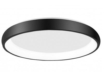 Černé kovové stropní LED světlo Nova Luce Albi 61 cm