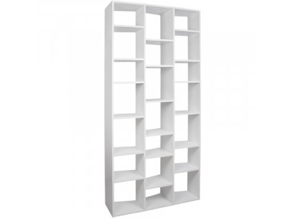 Matně bílá knihovna TEMAHOME Valsa 110 x 34 cm