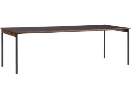 Hnědý dubový jídelní stůl AUDO CO 240 x 100 cm