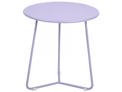 Fialový kovový odkládací stolek Fermob Cocotte 34 cm