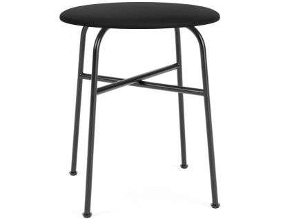 Černá čalouněná stolička AUDO AFTEROOM 38 cm