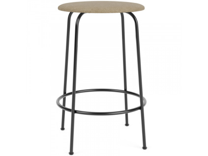 Béžová bouclé barová židle AUDO AFTEROOM 65 cm