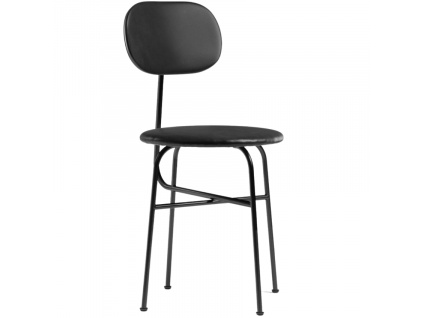 Černá čalouněná jídelní židle AUDO AFTEROOM III.