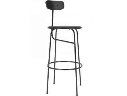 Černá dřevěná barová židle AUDO AFTEROOM 73,5 cm