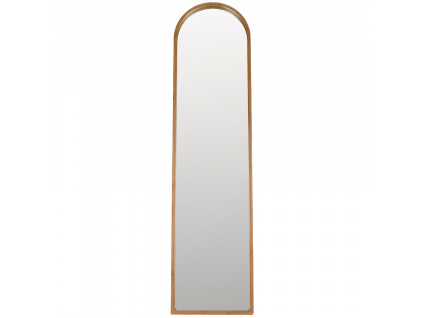 Bambusové stojací zrcadlo DUTCHBONE CAROUN 160 x 40 cm