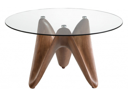Skleněný jídelní stůl Angel Cerdá No. 1126, 140 cm
