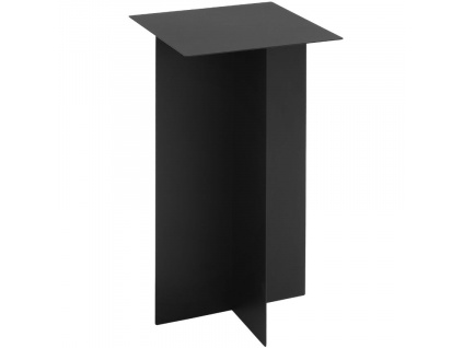 Černý kovový podstavec Elion 30x30 cm