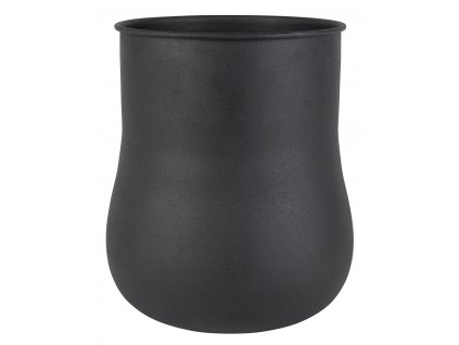 Černá váza ZUIVER BLOB 28 cm