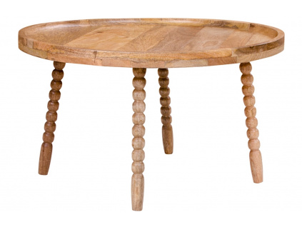 Mangový konferenční stolek Rjukan 60 cm