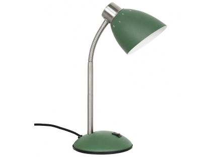 Kovová zelená lampa Colet