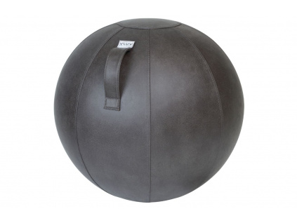 Tmavě šedý sedací / gymnastický míč VLUV VEEL Ø 75 cm